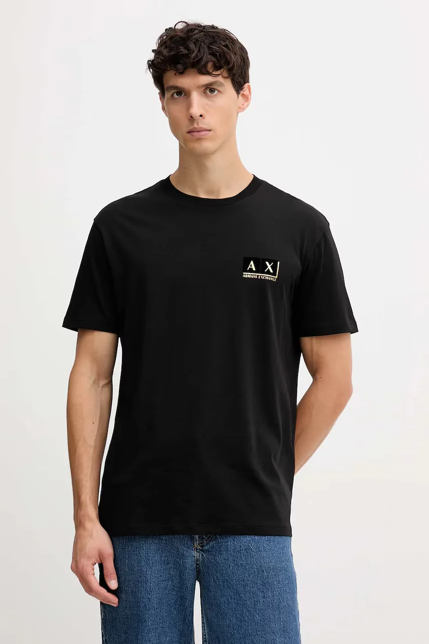 Armani Exchange Памучна тениска
