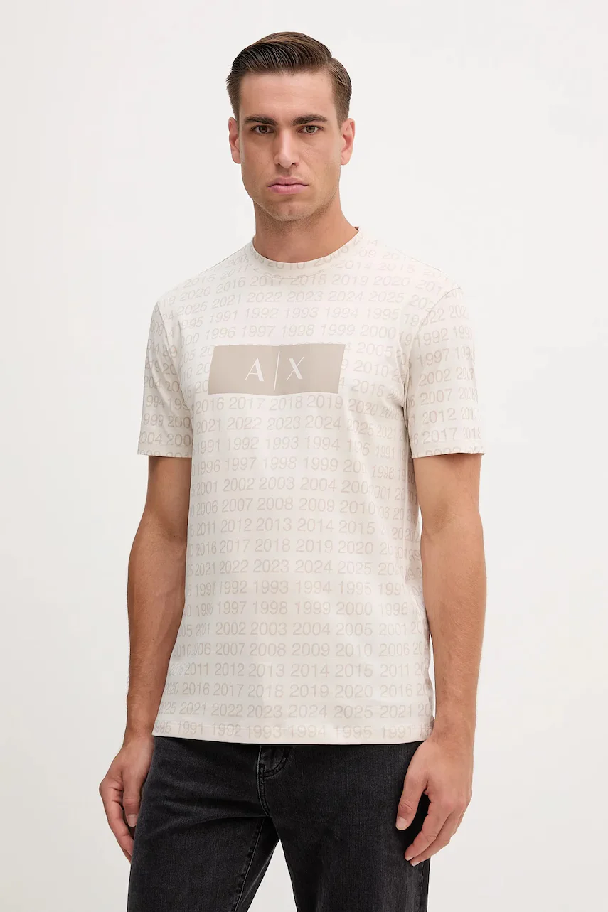 Armani Exchange Памучна тениска