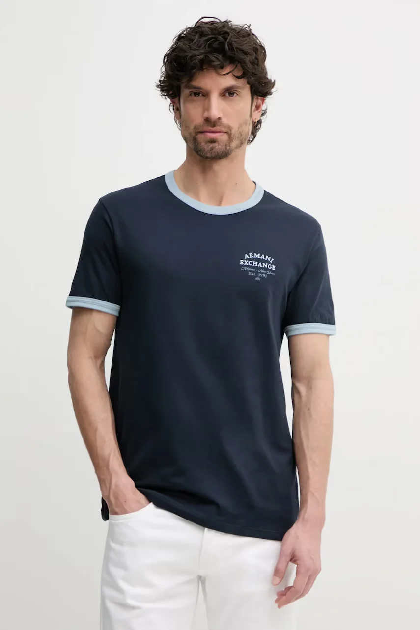 Armani Exchange Памучна тениска