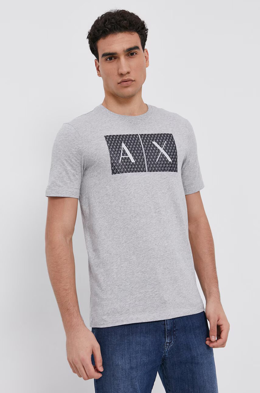Armani Exchange Памучна тениска
