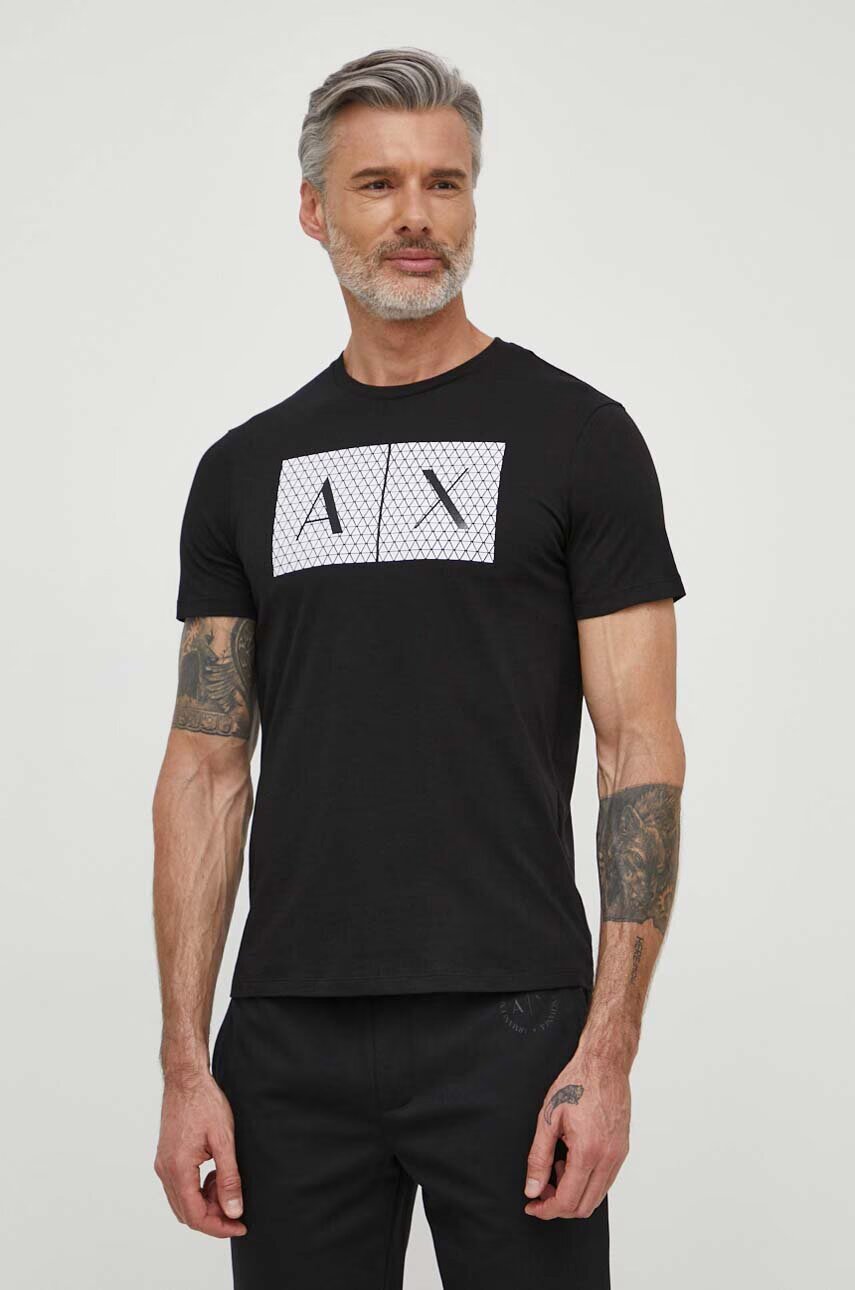 Armani Exchange Памучна тениска