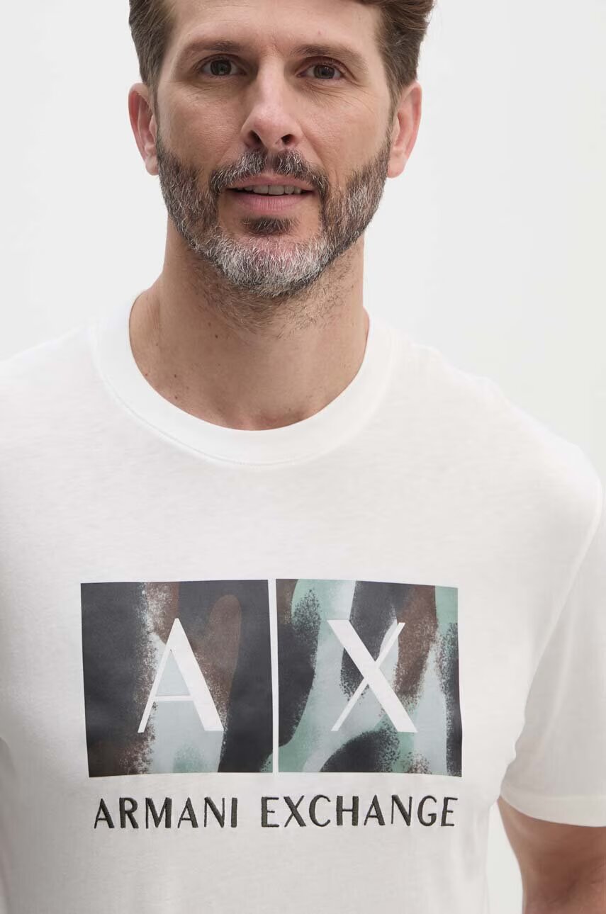 Armani Exchange Памучна тениска