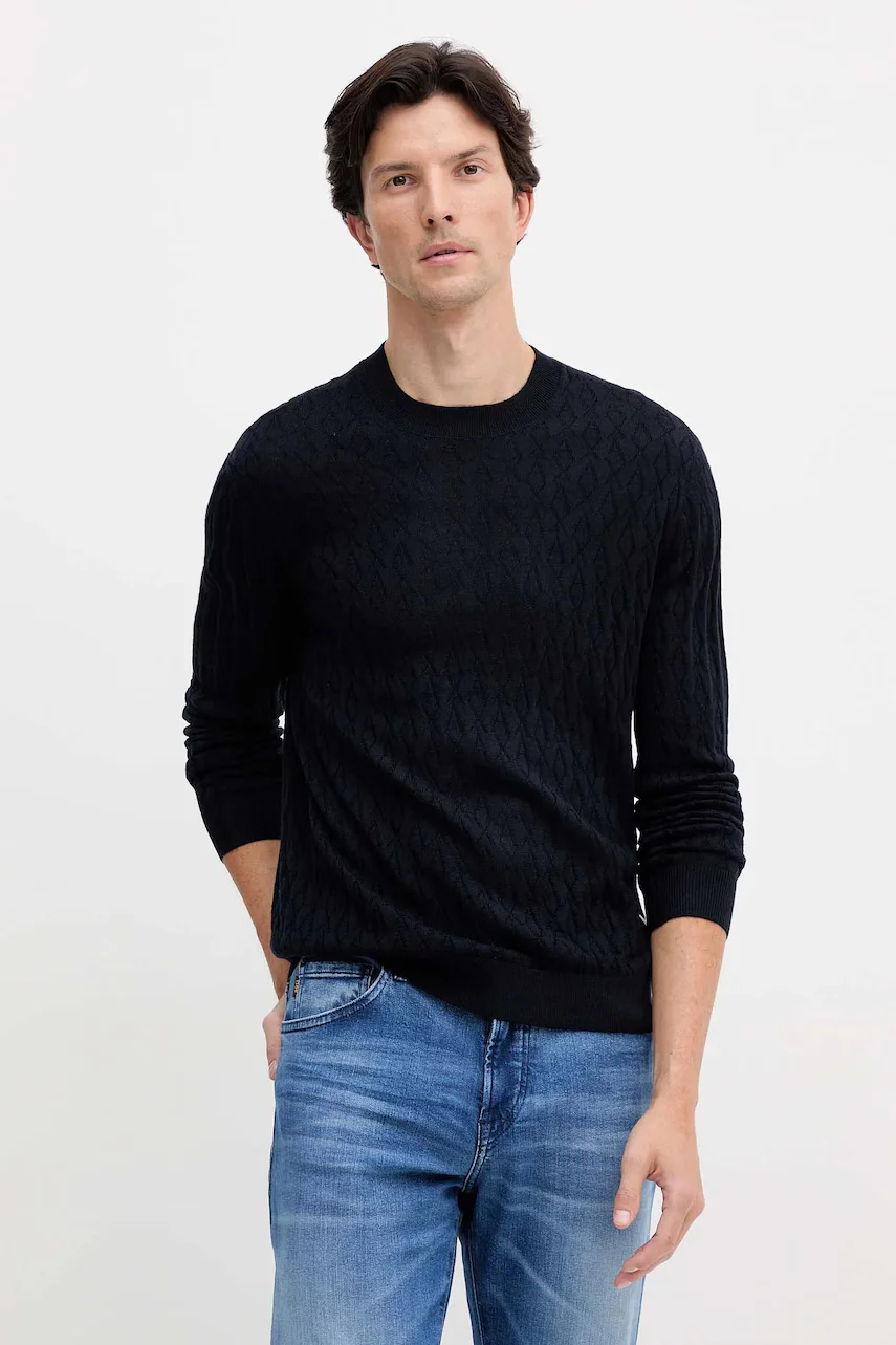 Armani Exchange Пуловер с вълна