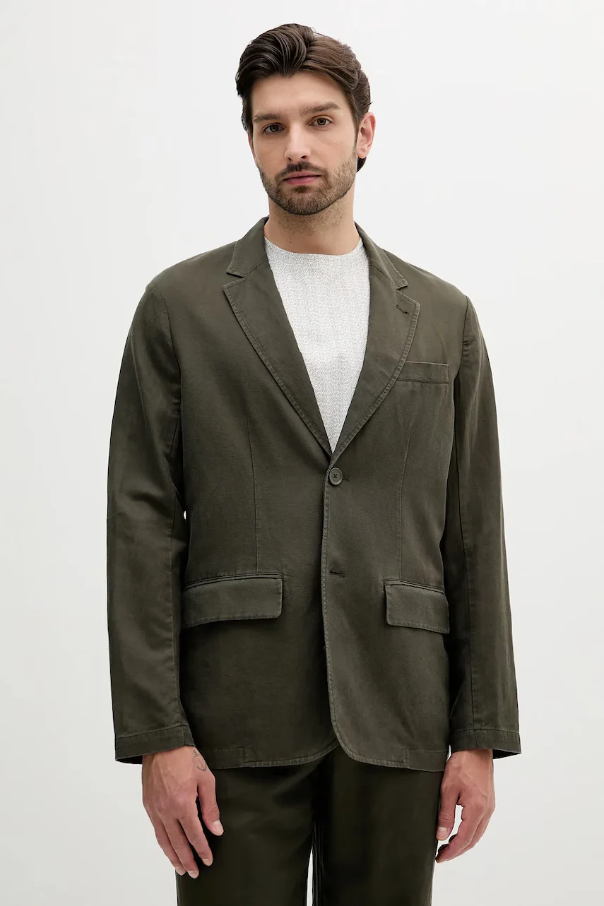 Armani Exchange Сако с лен