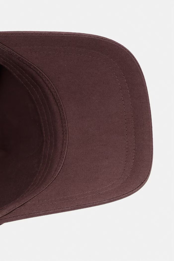 Armani Exchange шапка с козирка дамска от памук кафява XW003042 AF15502