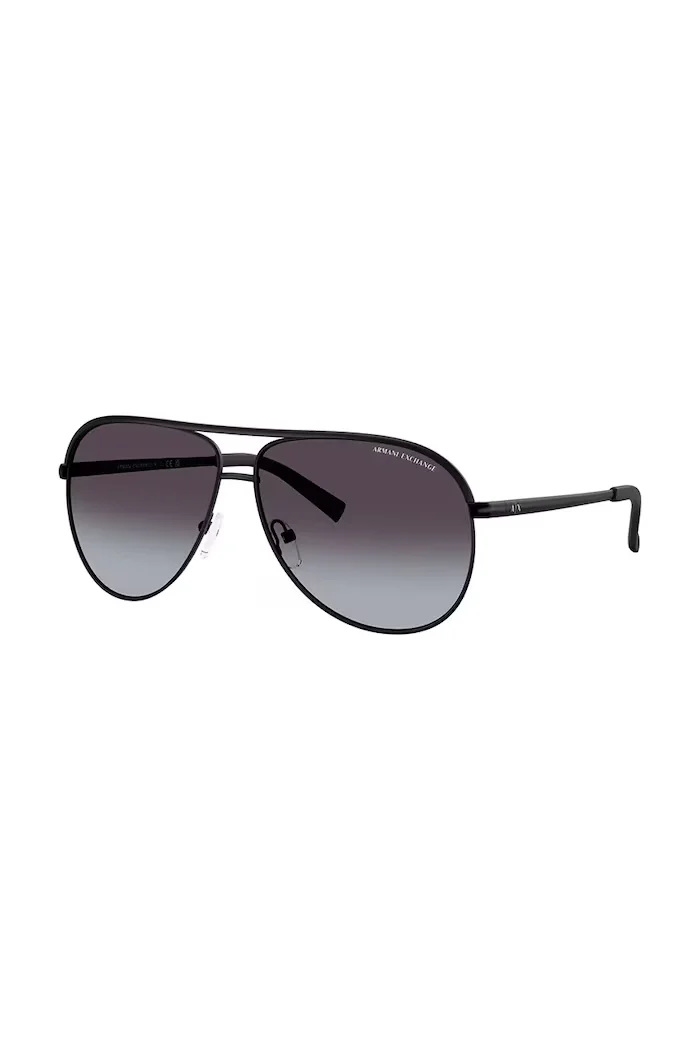 Armani Exchange Слънчеви очила в черно