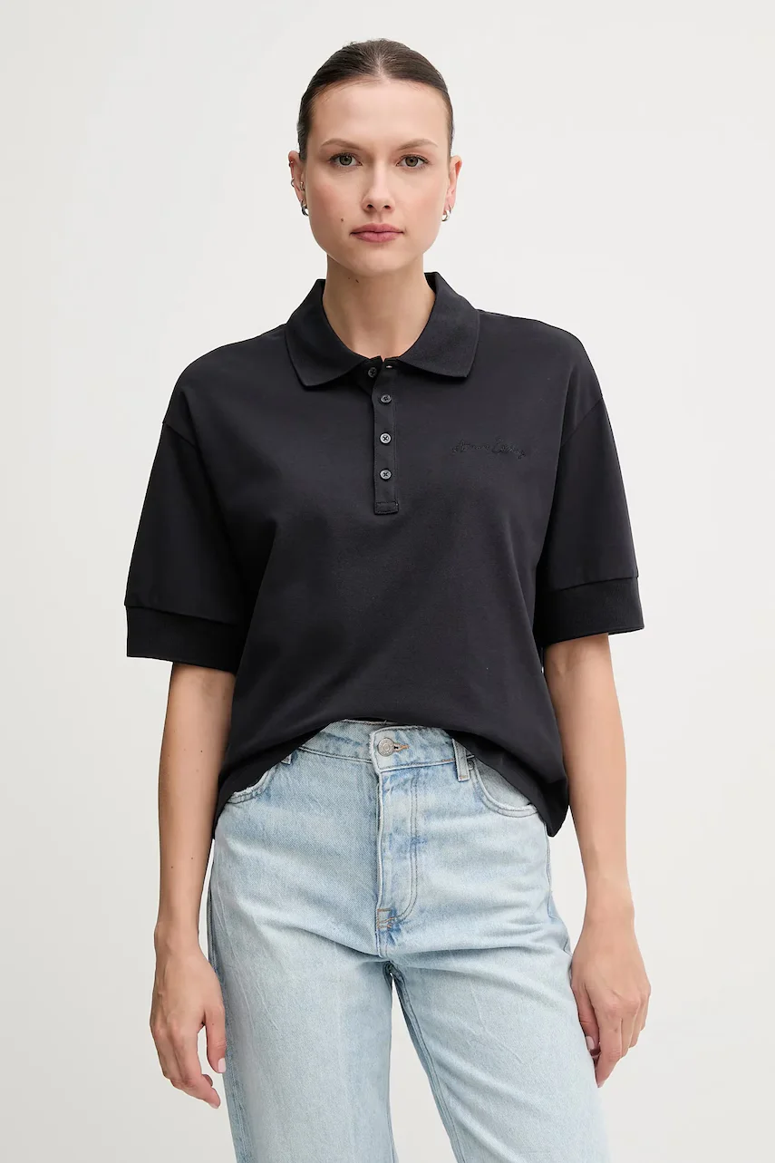 Armani Exchange Тениска с яка