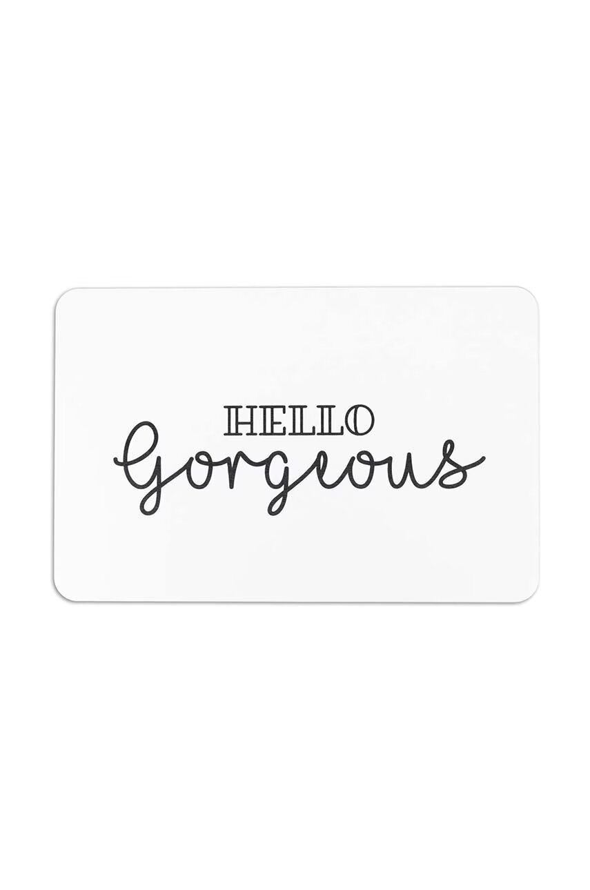 Artsy Doormats Постелка за баня Hello Gorgeous 39 x 60 cm