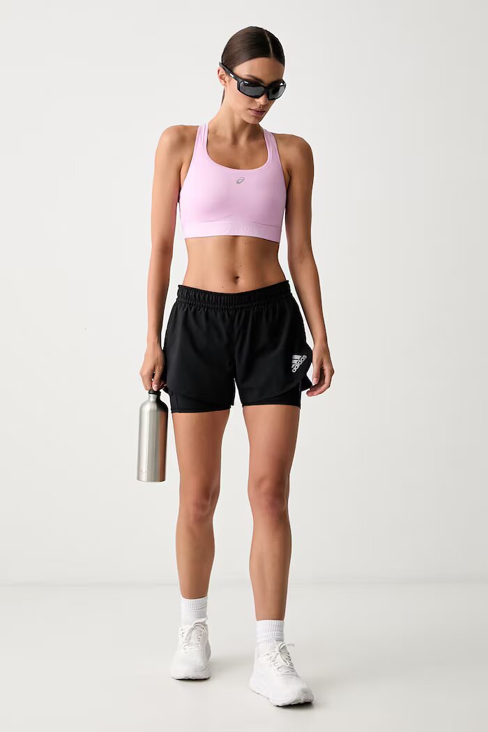 Asics спортен сутиен ROAD COMPRESSION BRA розов 2012C995.704