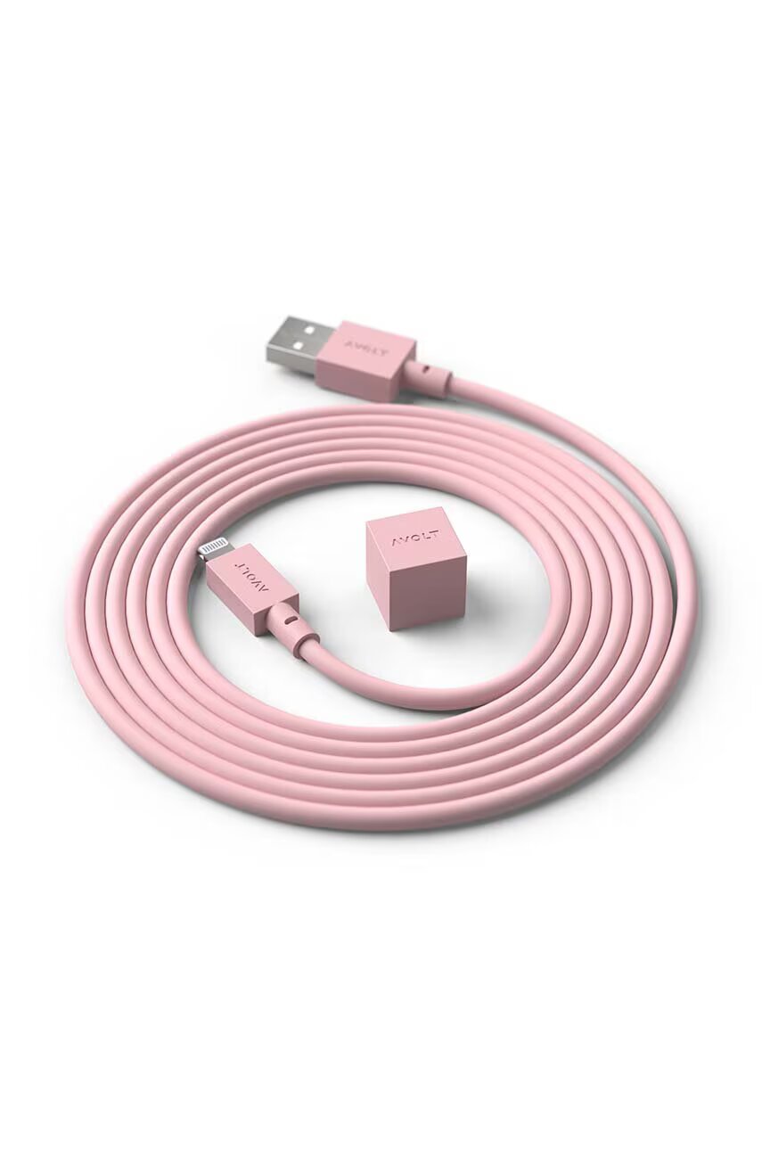 Avolt Usb кабел за зареждане Cable 1 USB A to Lightning 18 m