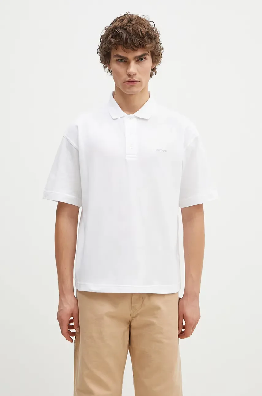 Barbour Памучна тениска с яка Dunand OS Polo Shirt