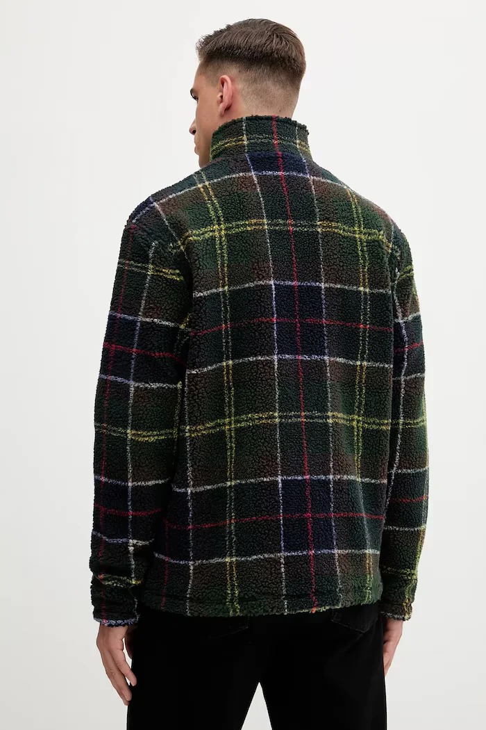 Barbour поларен суичър мъжки зелен MFL0187