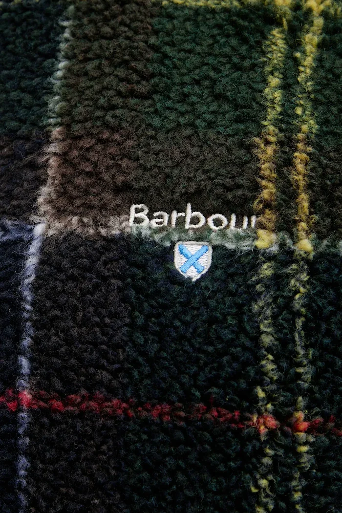 Barbour поларен суичър мъжки зелен MFL0187