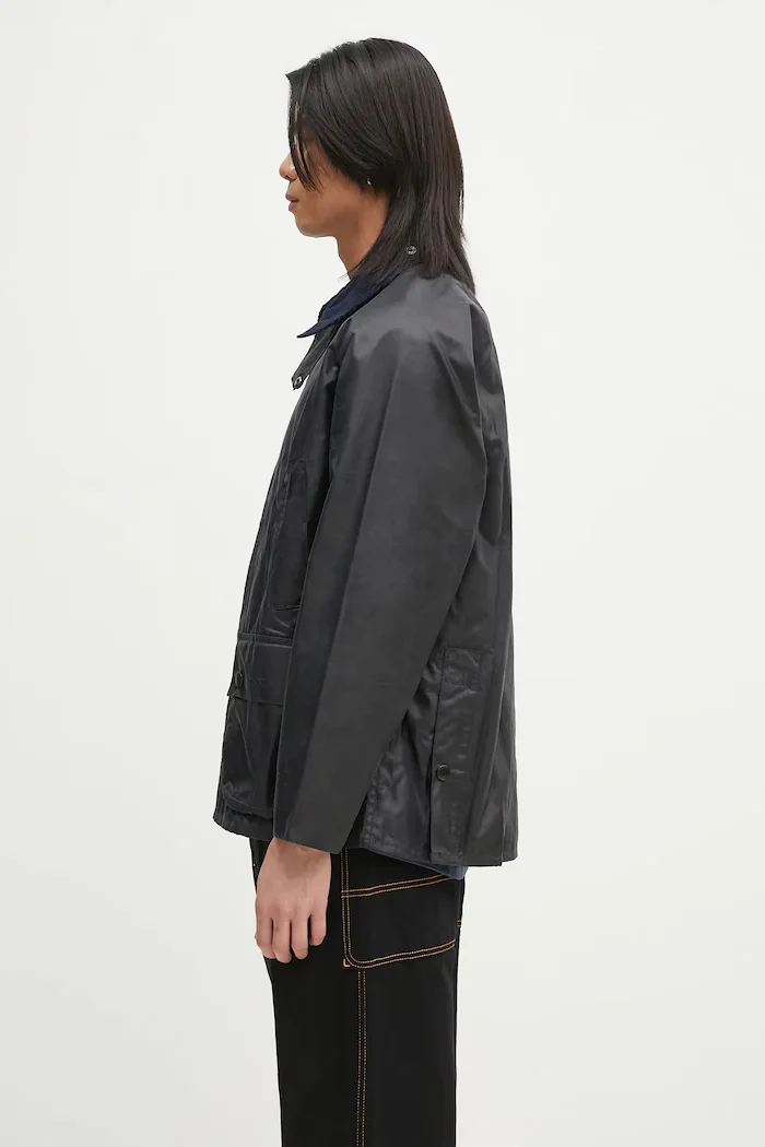 Barbour Яке в тъмносиньо преходен модел
