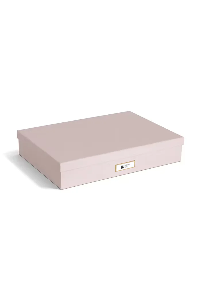 Bigso Box of Sweden Кутия за съхранение A3 в розово