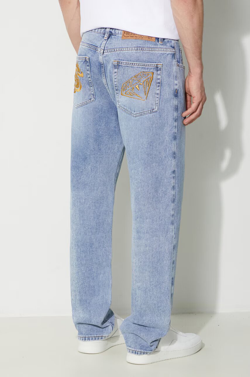 Billionaire Boys Club Дънки Diamond & Dollar Embroidered Denim