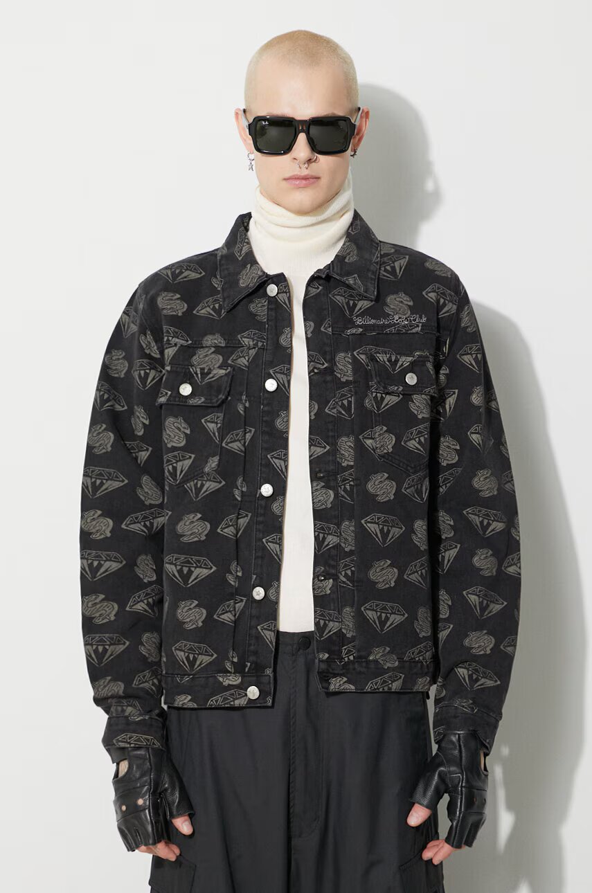Billionaire Boys Club Дънково яке Diamonds & Dollars Denim