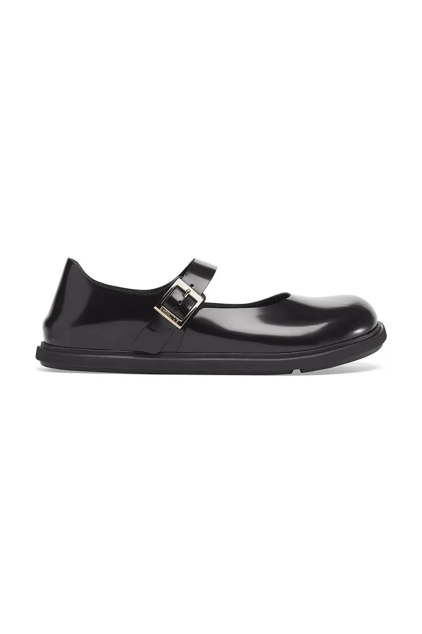 Birkenstock Кожени балеринки Mantova Droplet Buckle