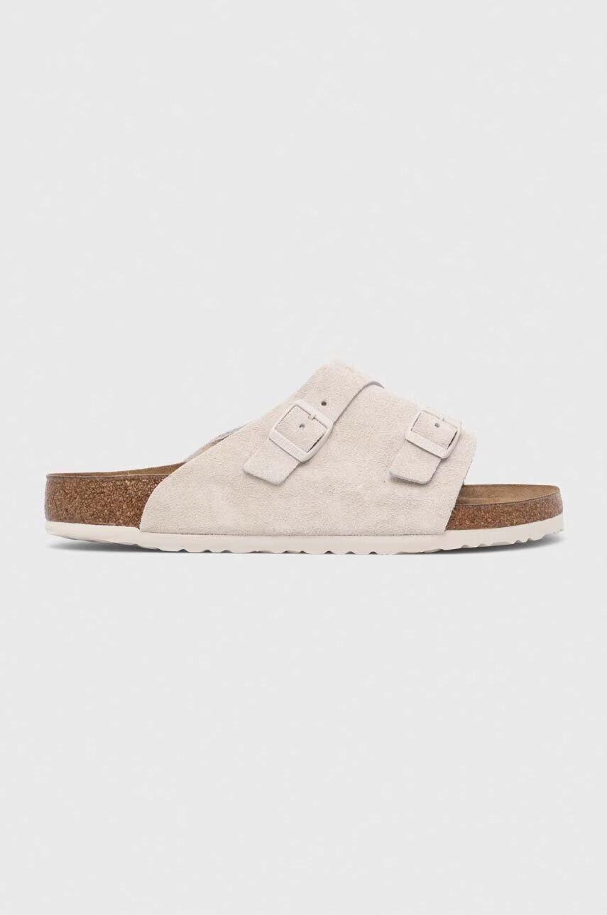 Birkenstock Велурени чехли Zürich