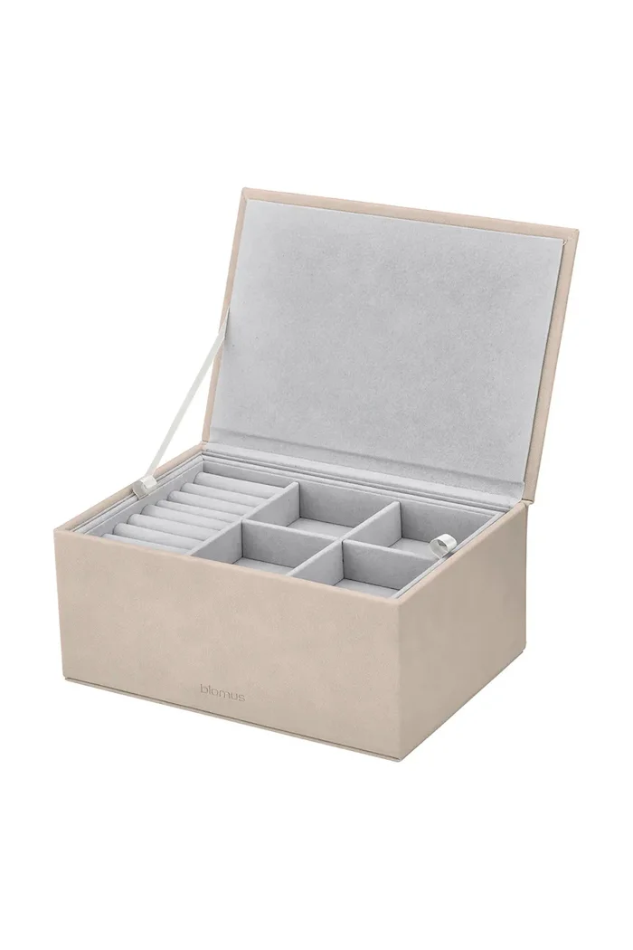 Blomus Кутия за бижута Sahla 9 x 22 x 2 cm в бежово