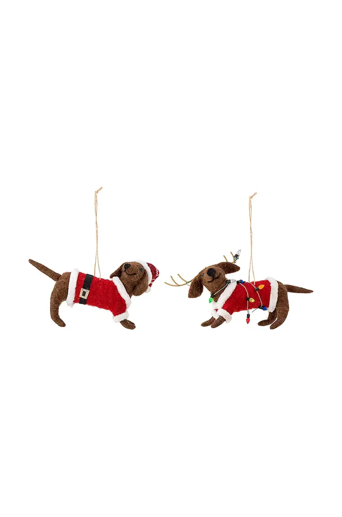 Bloomingville Декоративна висулка Monty Ornament (2 броя)
