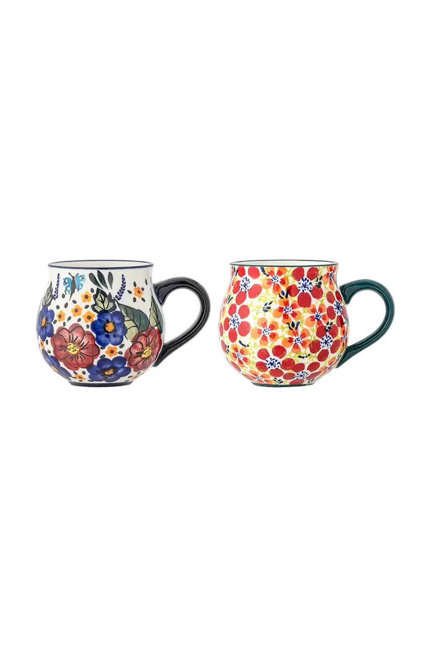 Bloomingville Комплект чаши Florist 350 ml (2 броя)