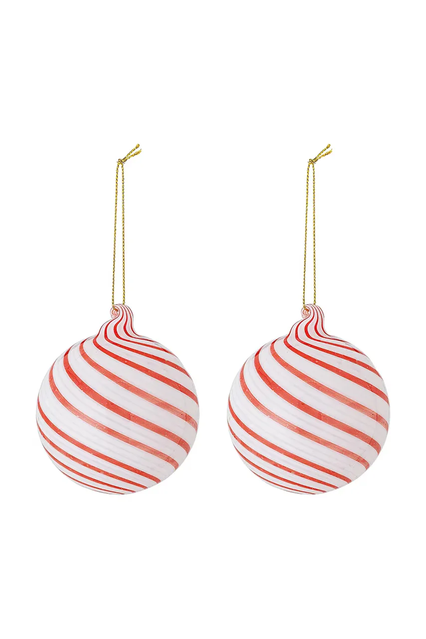 Bloomingville Украса за елха 8 cm (2 броя)