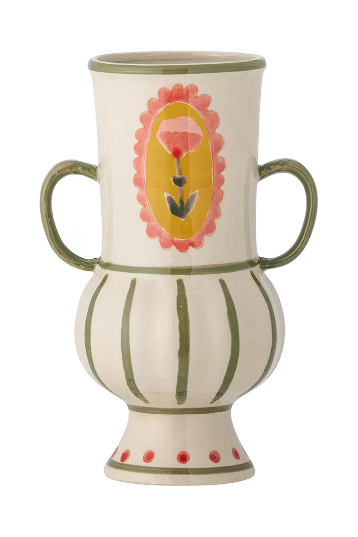Bloomingville Ваза Декоративна от каменинови изделия 9 x 21 x 14 cm