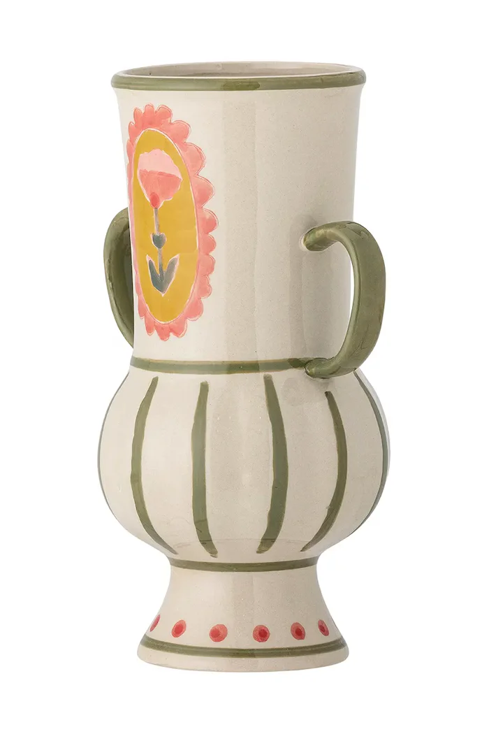 Bloomingville Ваза Декоративна от каменинови изделия 9 x 21 x 14 cm