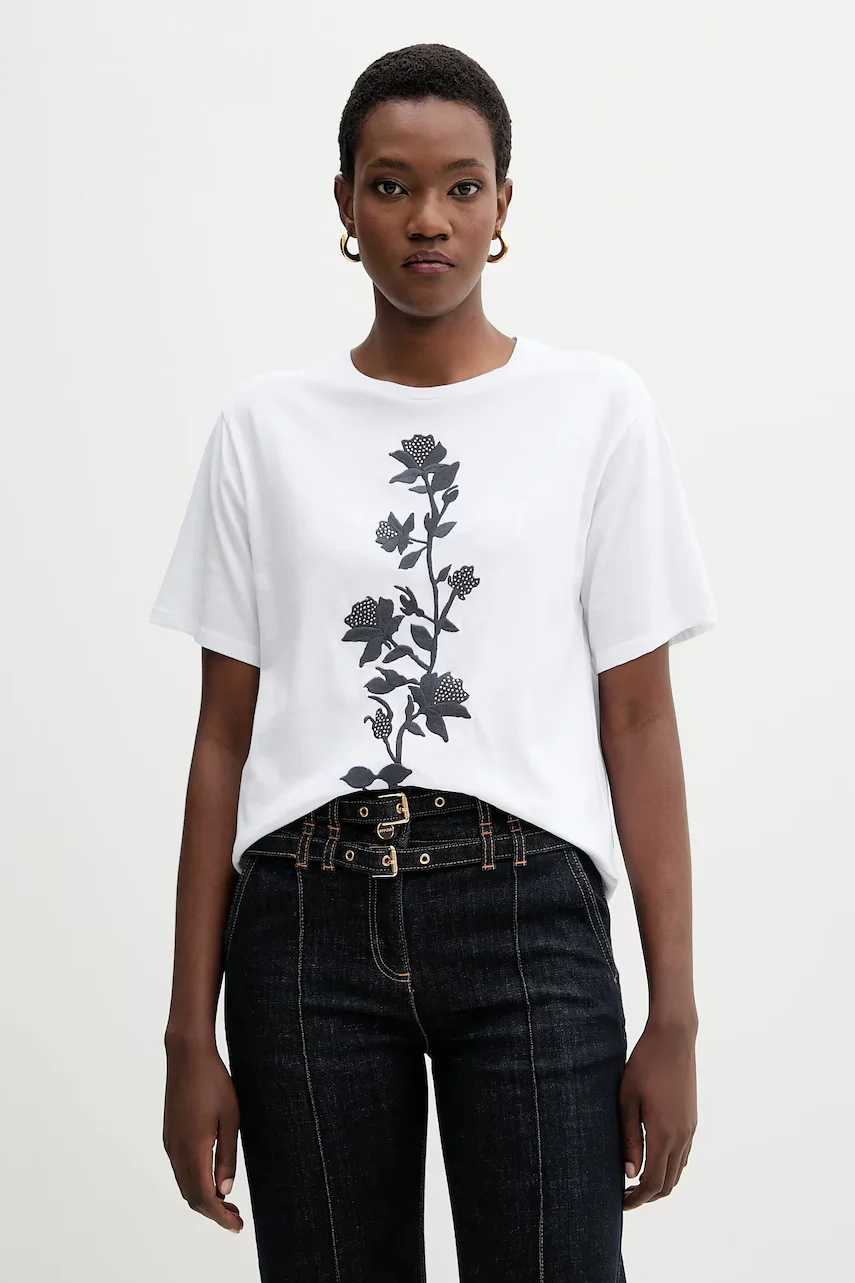 Blugirl Blumarine Памучна тениска