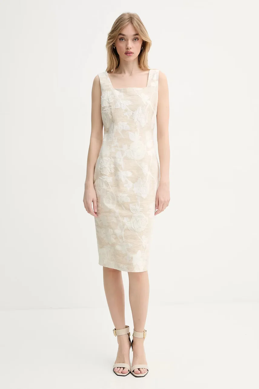 Blugirl Blumarine Рокля с лен