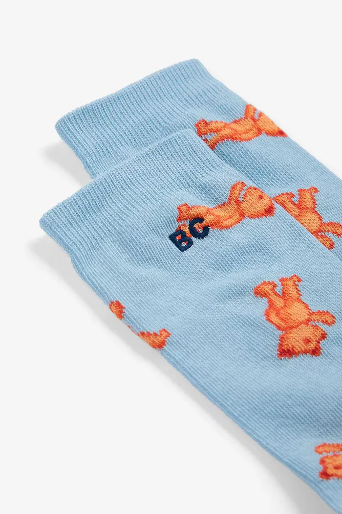 Bobo Choses чорапи за деца Softpaw Monster сини B226AI007