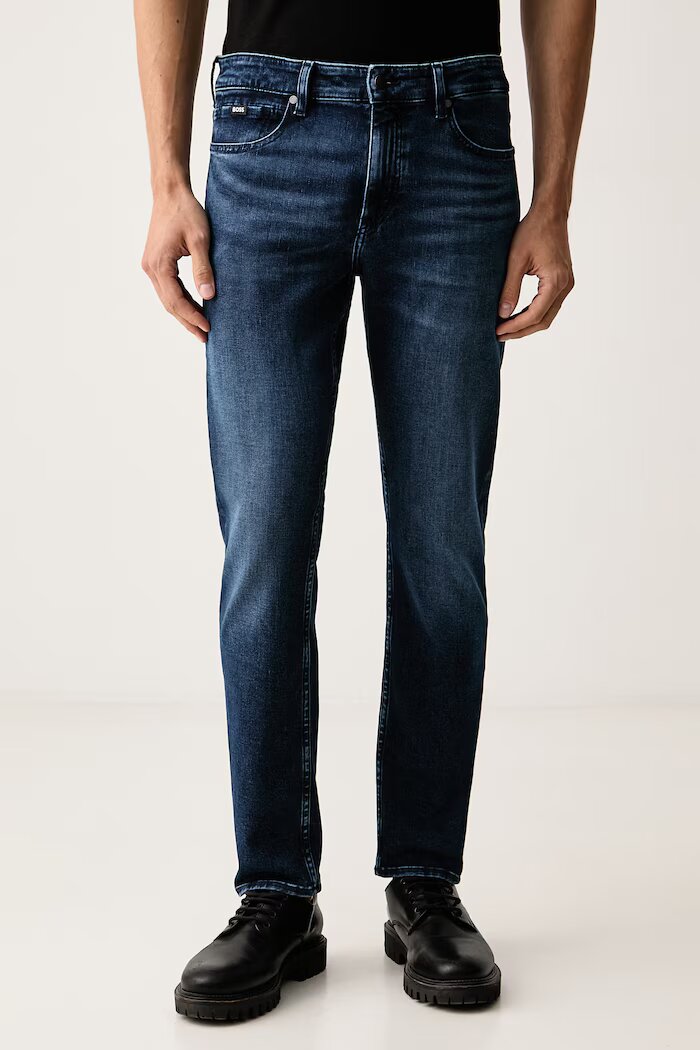 BOSS дънки slim fit мъжки C-Delaware сини 50568807