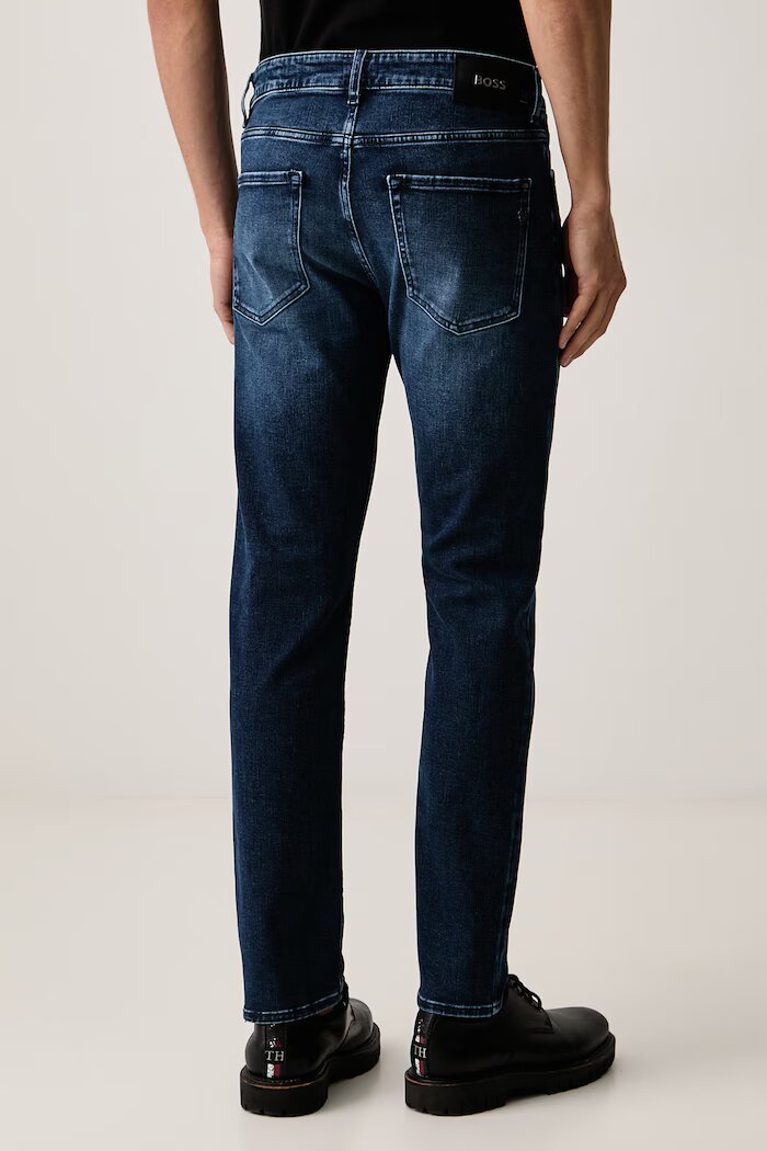 BOSS дънки slim fit мъжки C-Delaware сини 50568807