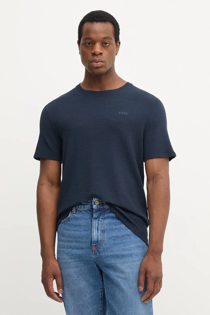 BOSS Домашна тениска Rib T-Shirt