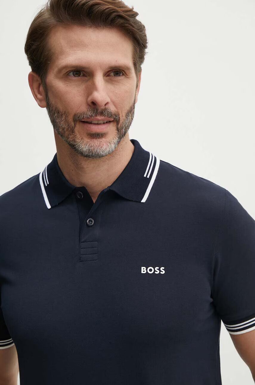 BOSS Green Тениска с яка Paul