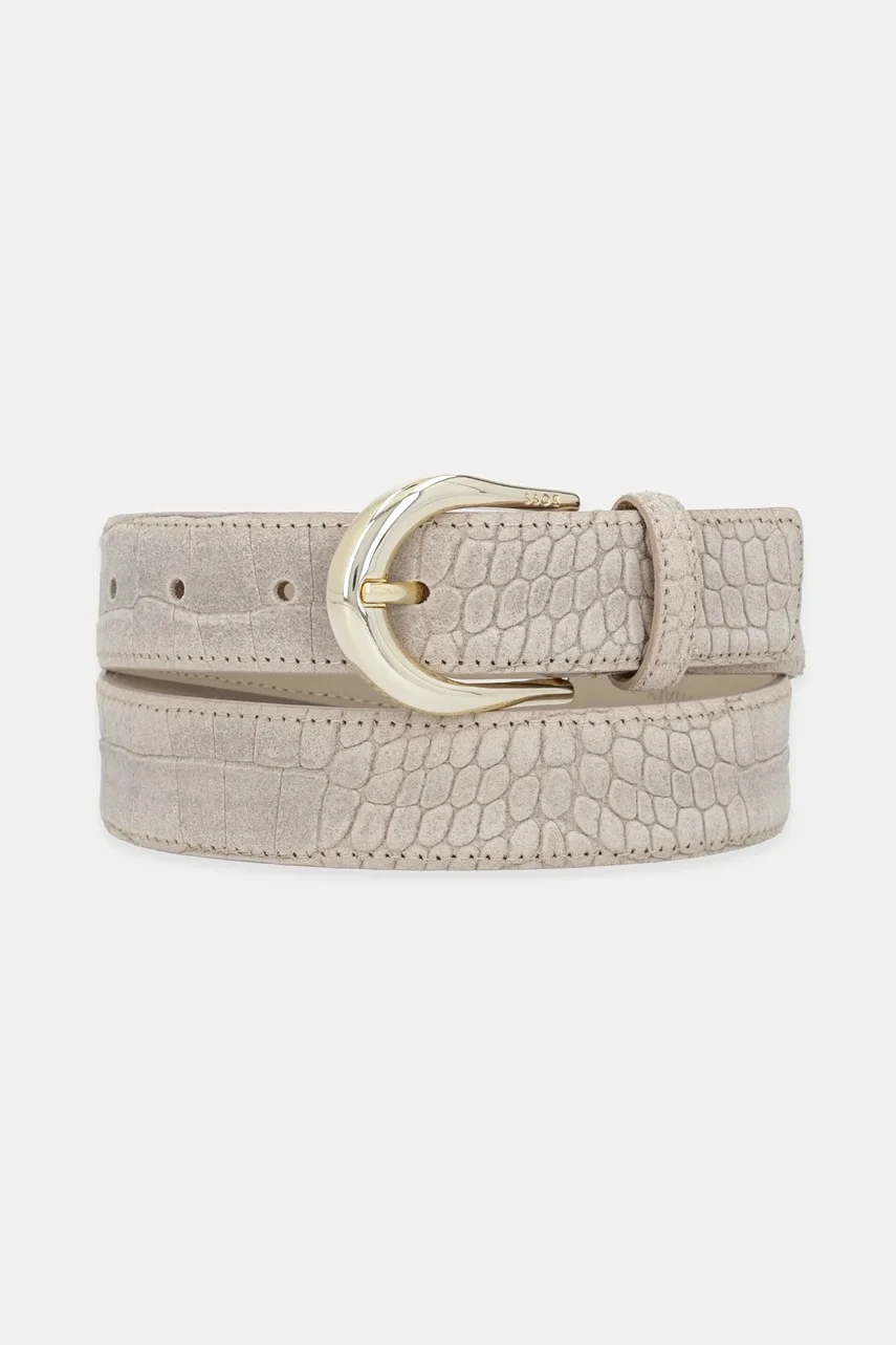 BOSS Кожен колан Carol-Cro-St-G_Sz30