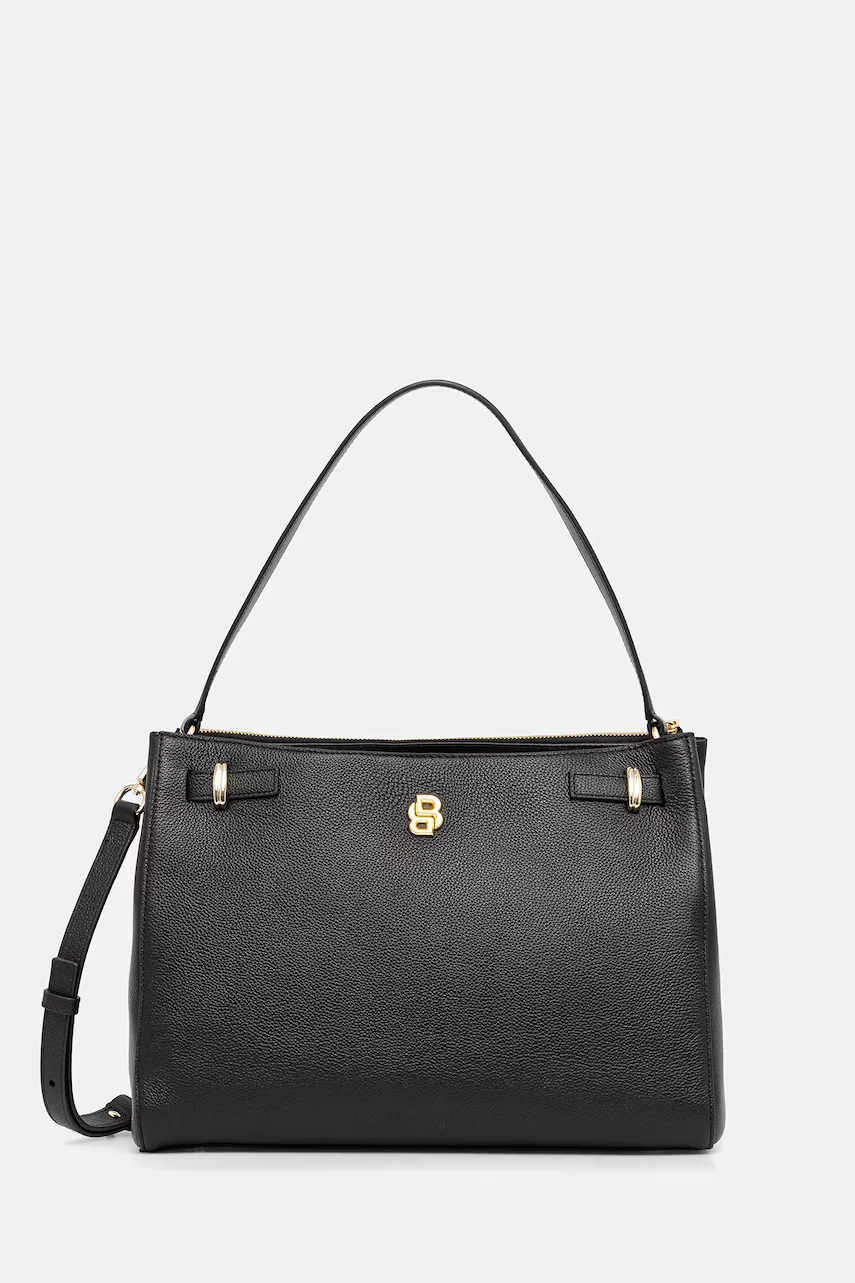 BOSS Кожена чанта BEYOND Tote