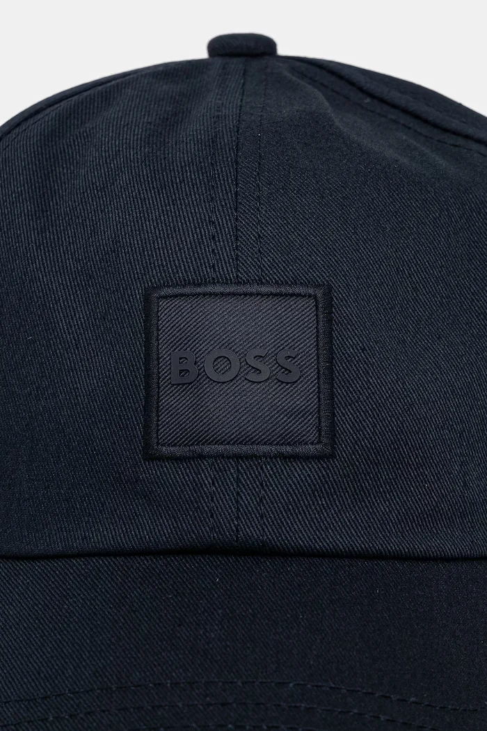 BOSS Orange бейзболна шапка мъжка от памук Derrel-PL тъмносиня 50535555