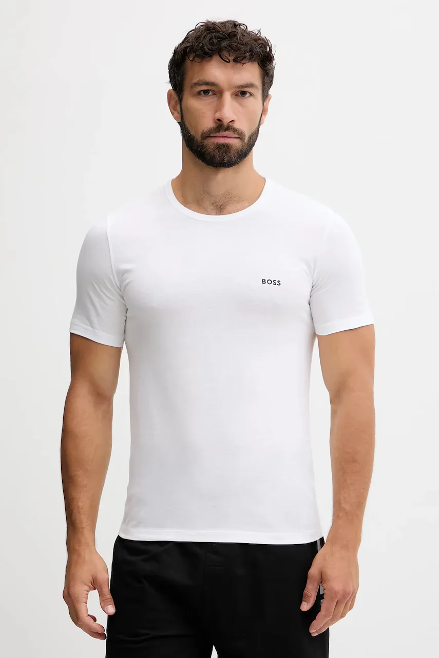 BOSS Памучна тениска (3 броя) TShirtRN 3P Classic