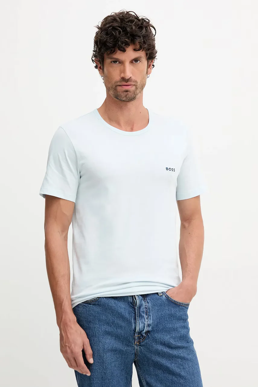 BOSS Памучна тениска (3 броя) TShirtRN 3P Classic