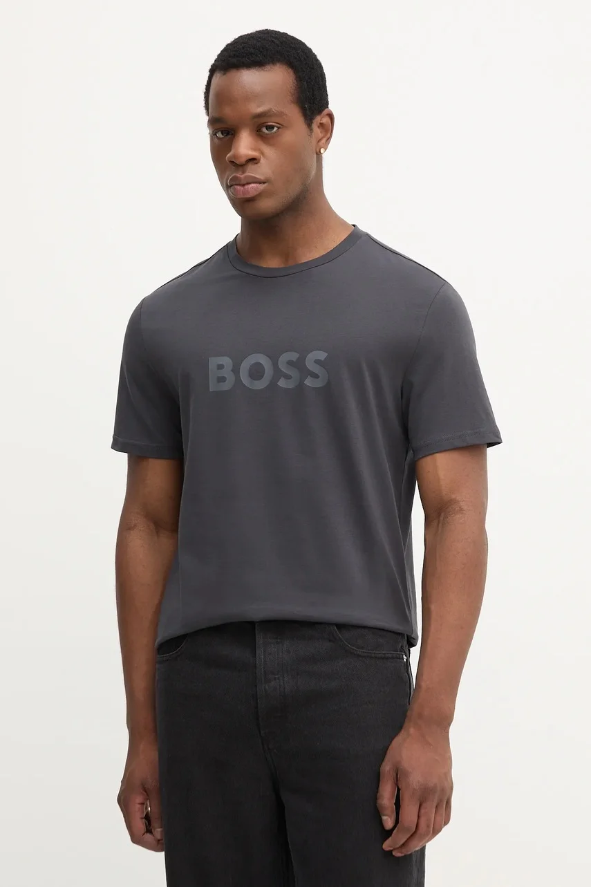 BOSS Памучна тениска T-Shirt RN