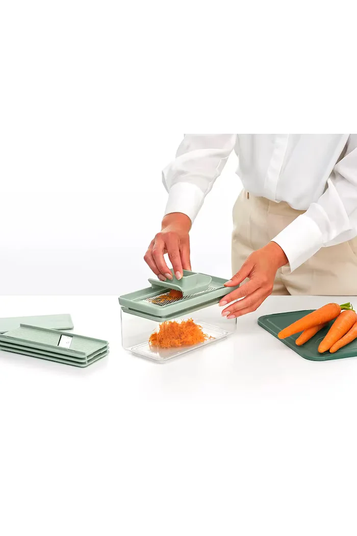 Brabantia Комплект слайсер с ренде Tasty+ в зелено