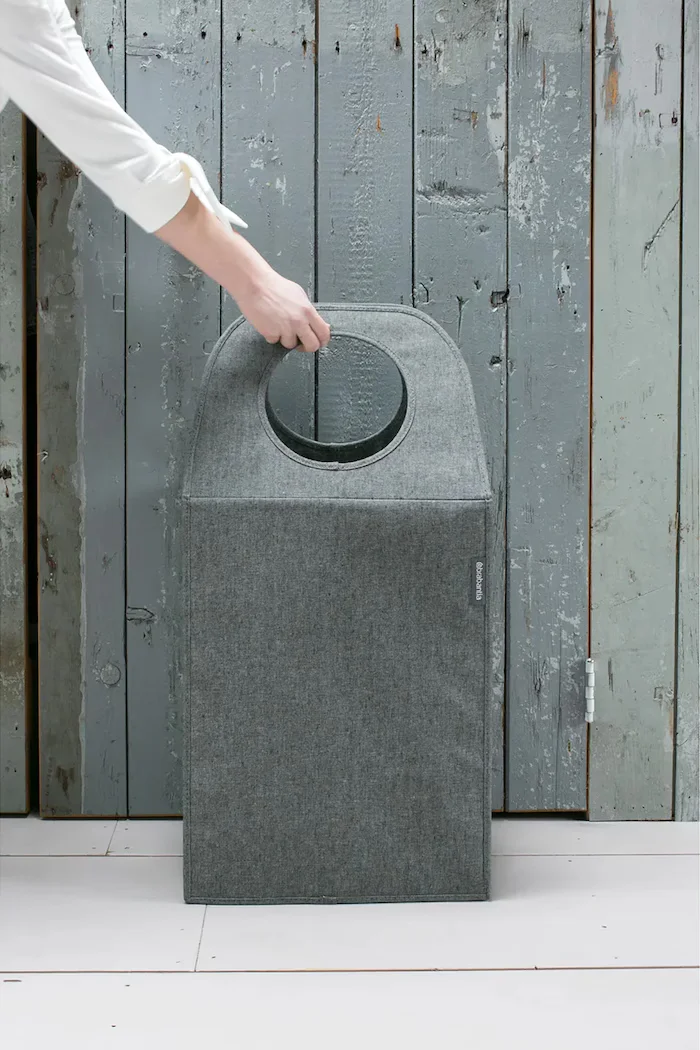 Brabantia Кош за пране 55 L в сиво
