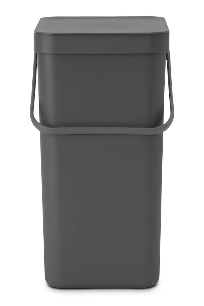 Brabantia Кошче за боклук Sort & Go 16 L в сиво 109966
