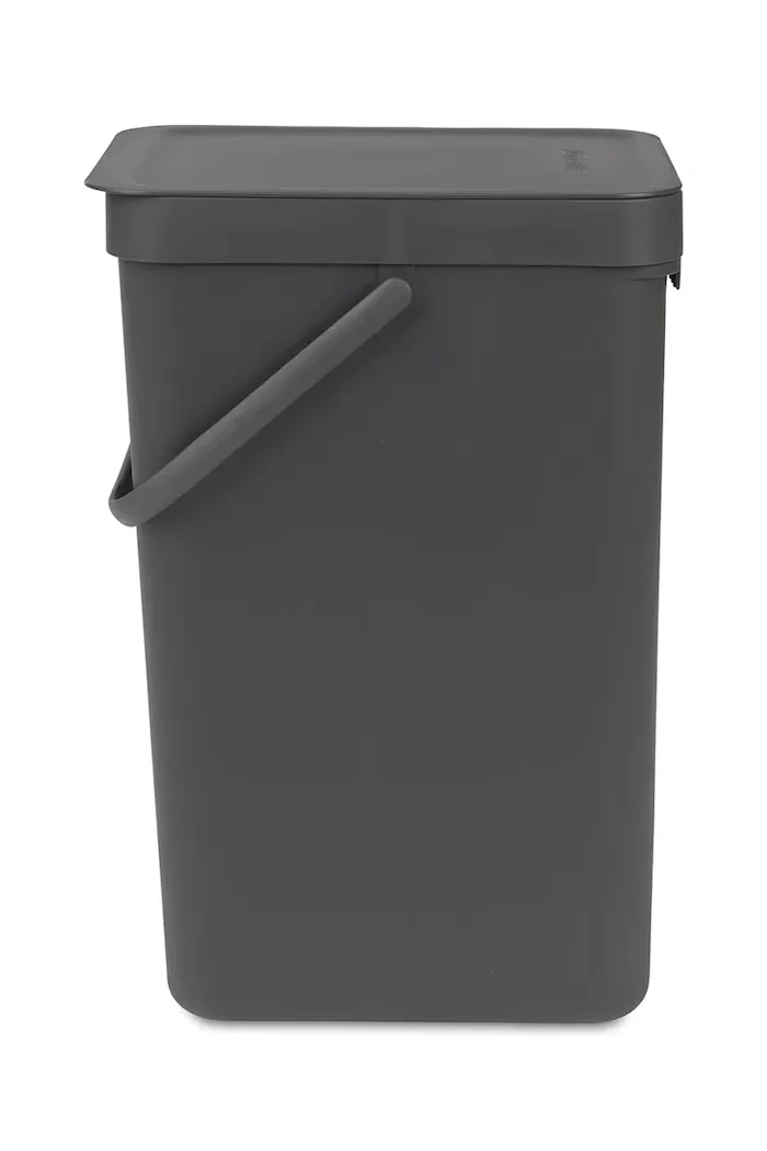 Brabantia Кошче за боклук Sort & Go 16 L в сиво 109966