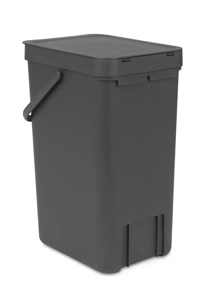 Brabantia Кошче за боклук Sort & Go 16 L в сиво 109966