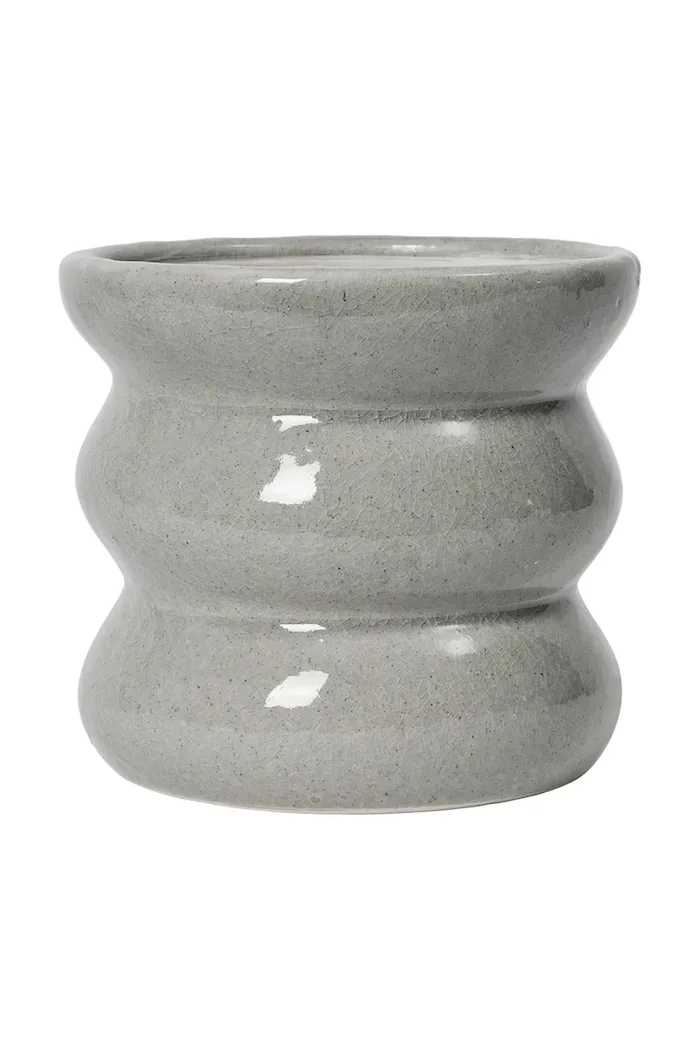 Broste Copenhagen Саксийка за цветя от каменинови изделия 175 x 16 cm 14580133