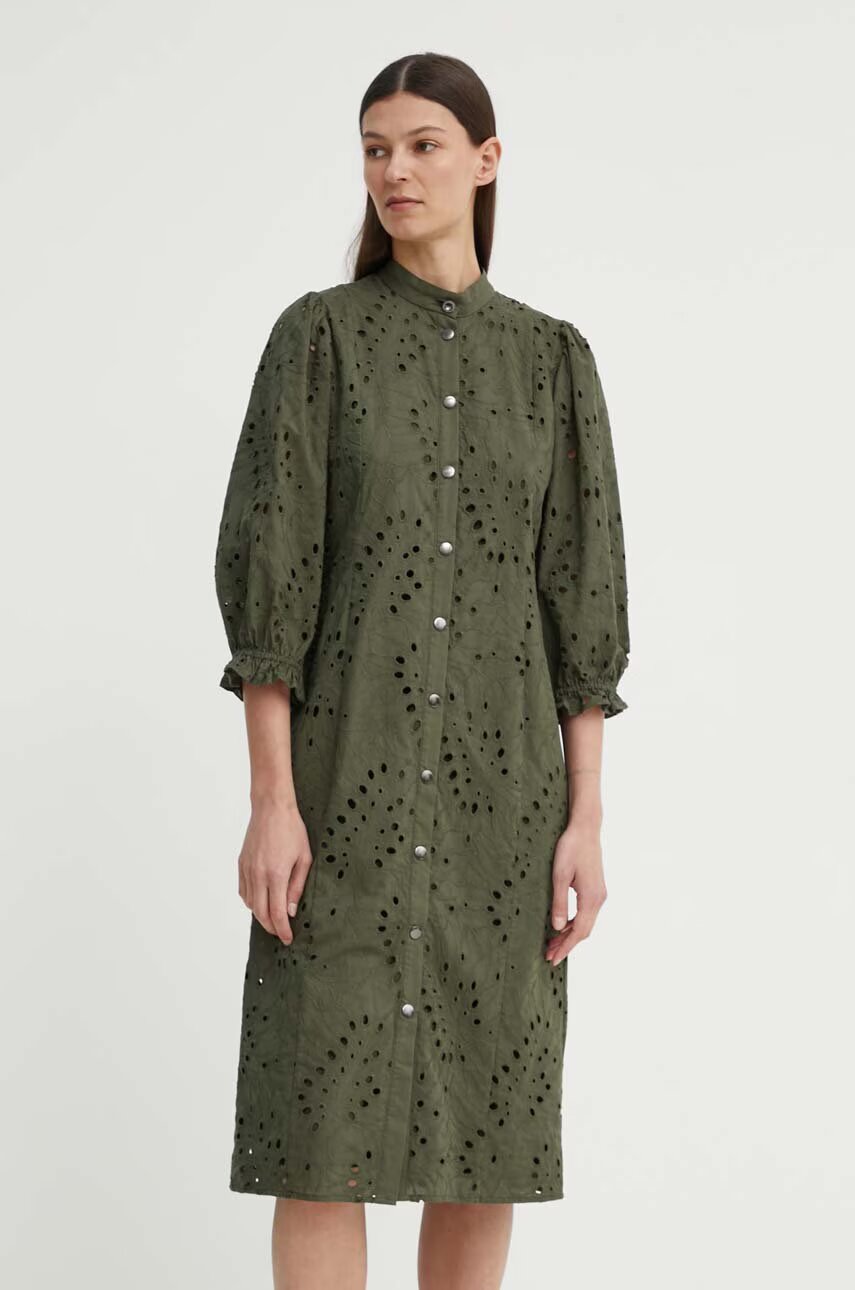 Bruuns Bazaar Памучна рокля ArgyreiaBBMoniika dress