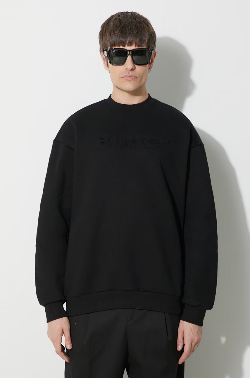 Butter Goods Суичър Embossed Logo Crewneck Sweatshirt